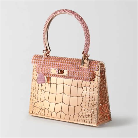 hermes kelly rose gold for sale